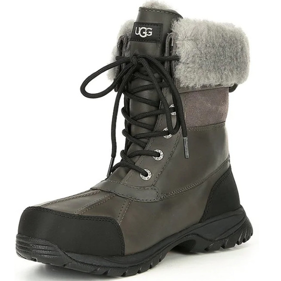 UGG Shoes Ugg Mens Butte Waterproof Leather Cold Weather Boots